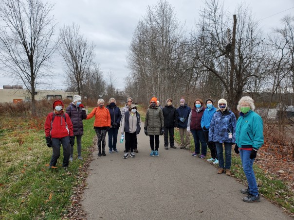 Group Hike at Jamestown Riverwalk