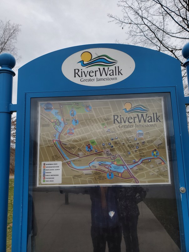 Jamestown Riverwalk Sign
