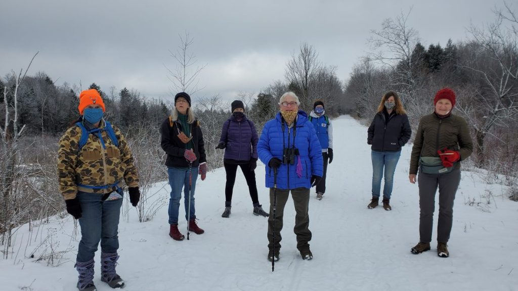 Winter hiking