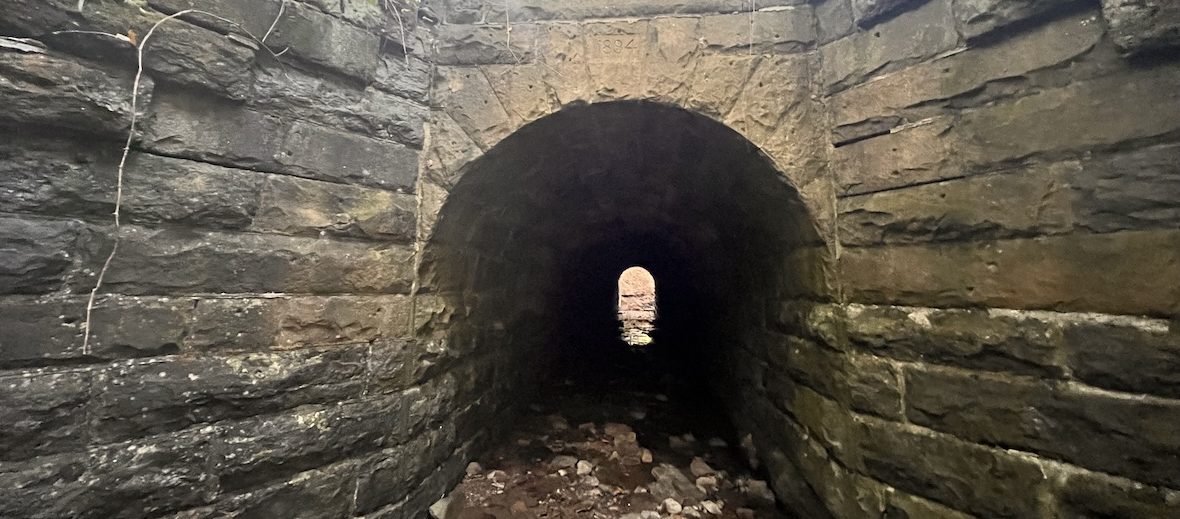 Old Railroad culvert from 1894